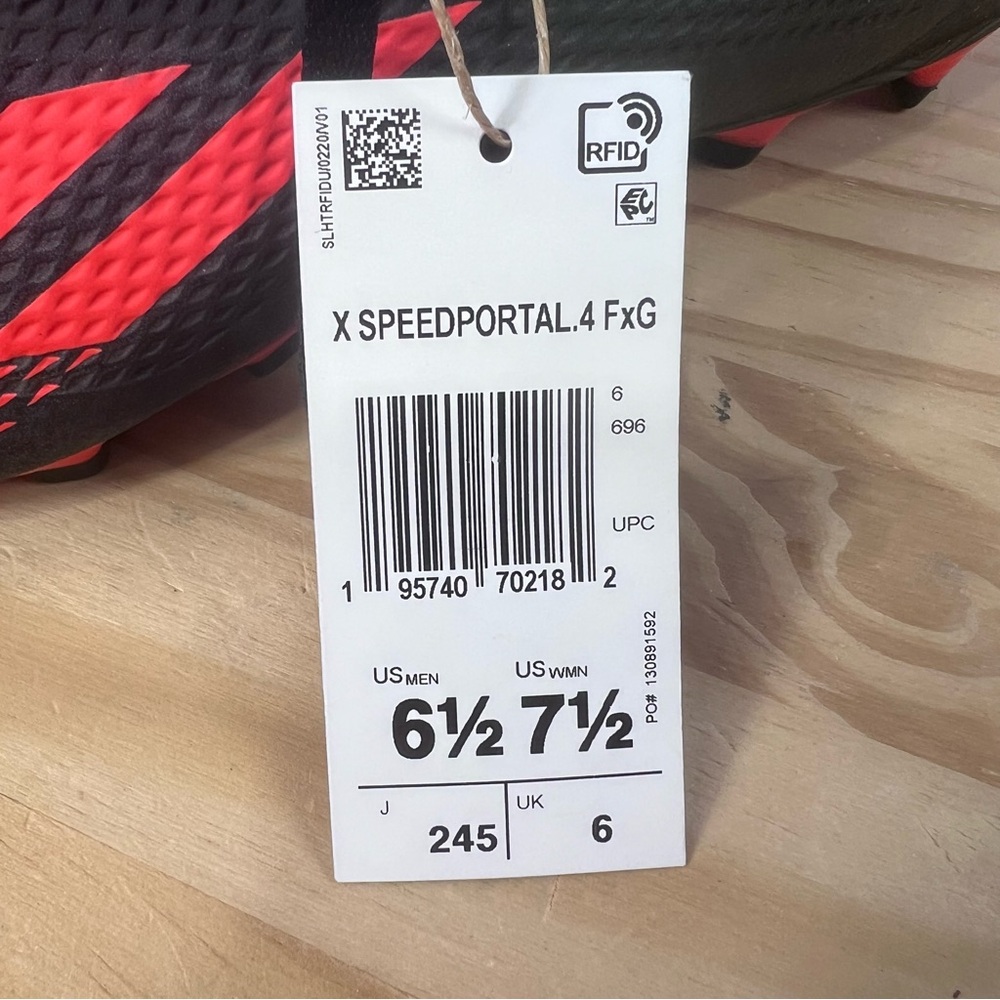 Adidas X SpeedPortal.4 FxG Cleats Mens Size 6.5 Womens 7.5 - NWT - Picture 2 of 8